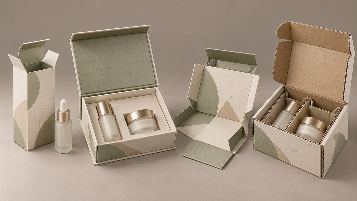 Cosmetic Packaging Structure Comparison