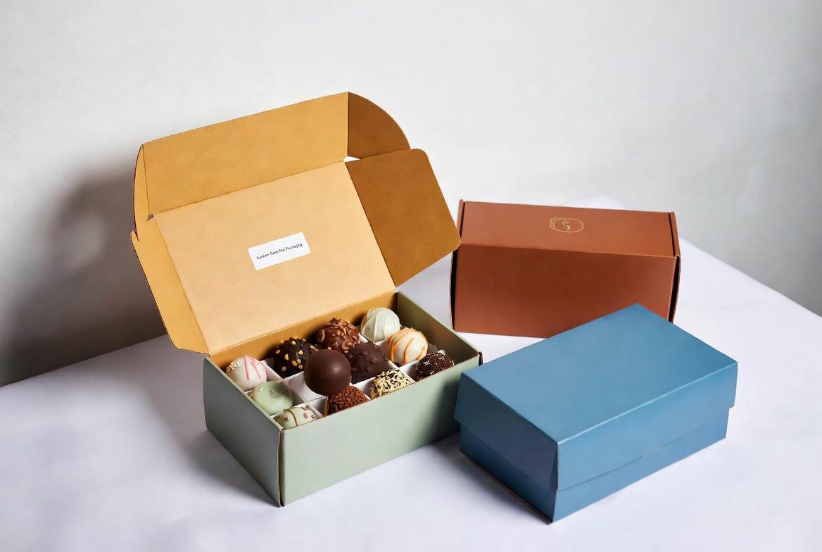 Premium Cake Pop Gift Boxes Display Premium Cake Pop Gift Boxes Display