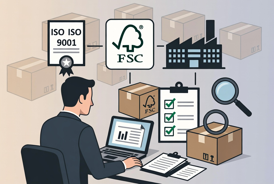 Cardboard Supplier Evaluation Workflow Cardboard Supplier Evaluation Workflow