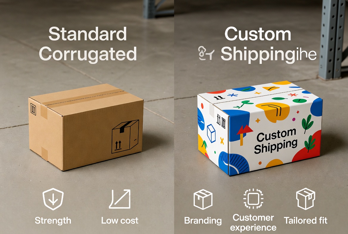 Corrugated Vs Custom Shipping Overview Corrugated Vs Custom Shipping Overview