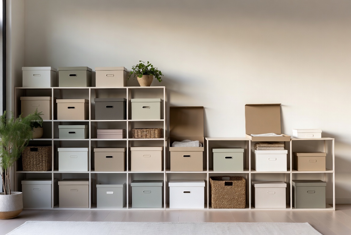 Premium Rigid Boxes In Modern Living Room Premium Rigid Boxes In Modern Living Room