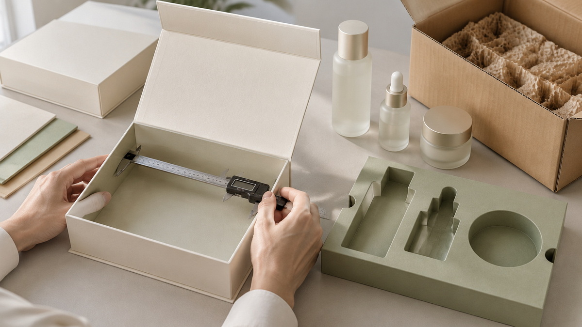 Cosmetic Packaging Sample Inspection