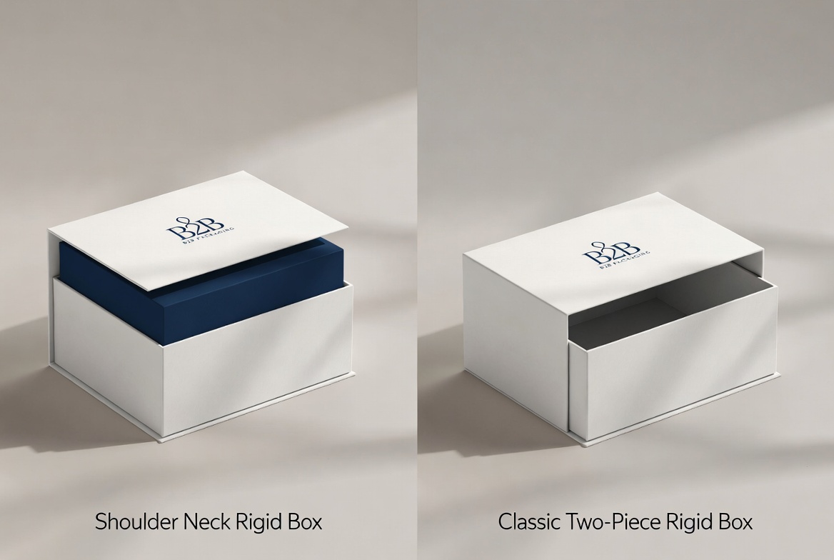 Shoulder Neck vs Two Piece Boxes Shoulder Neck vs Two Piece Boxes