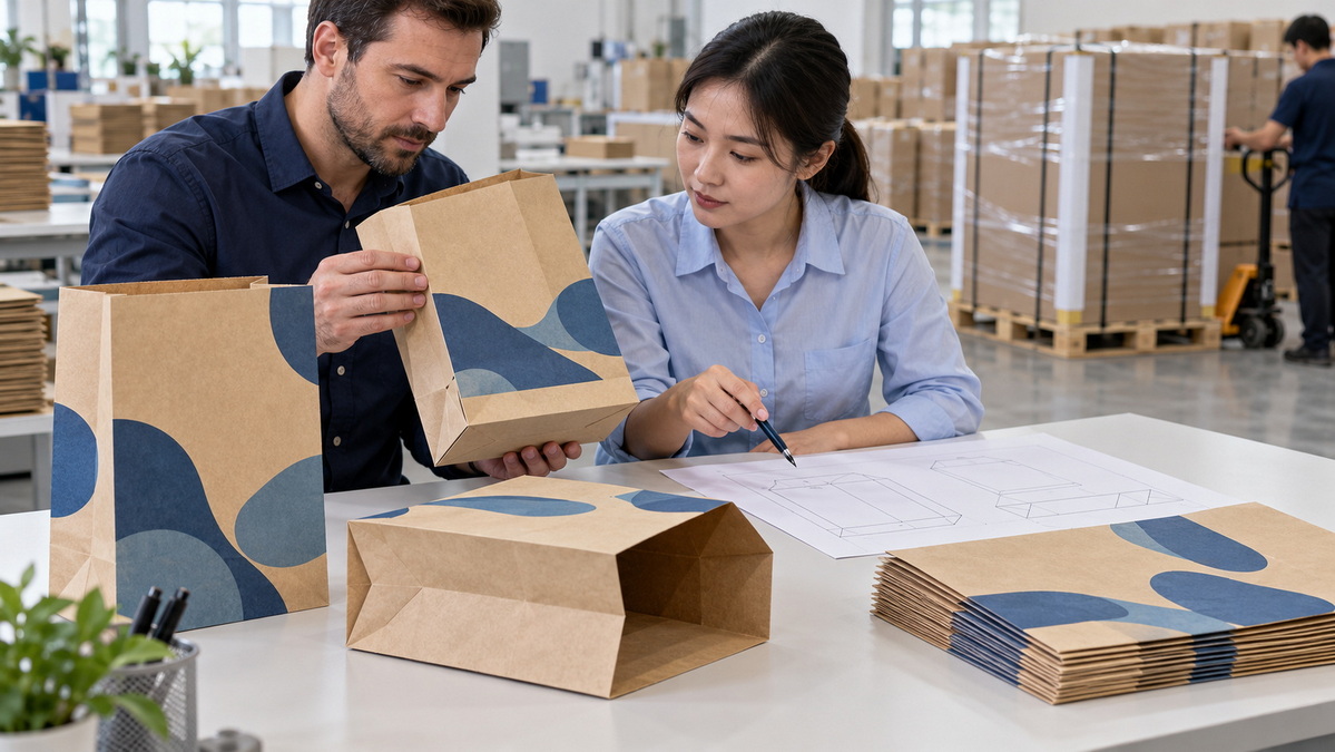 SOS Paper Bag Sampling And Shipment Preparation