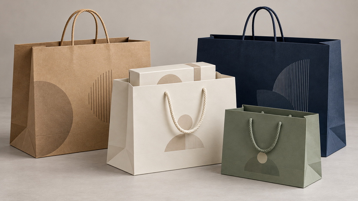 Wide Gusset Paper Bags Collection