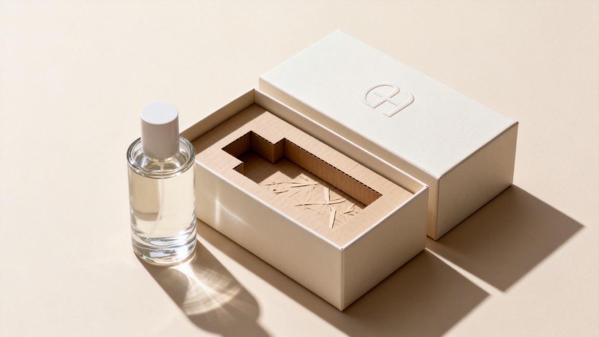 Minimalist Perfume Rigid Box Display Minimalist Perfume Rigid Box Display