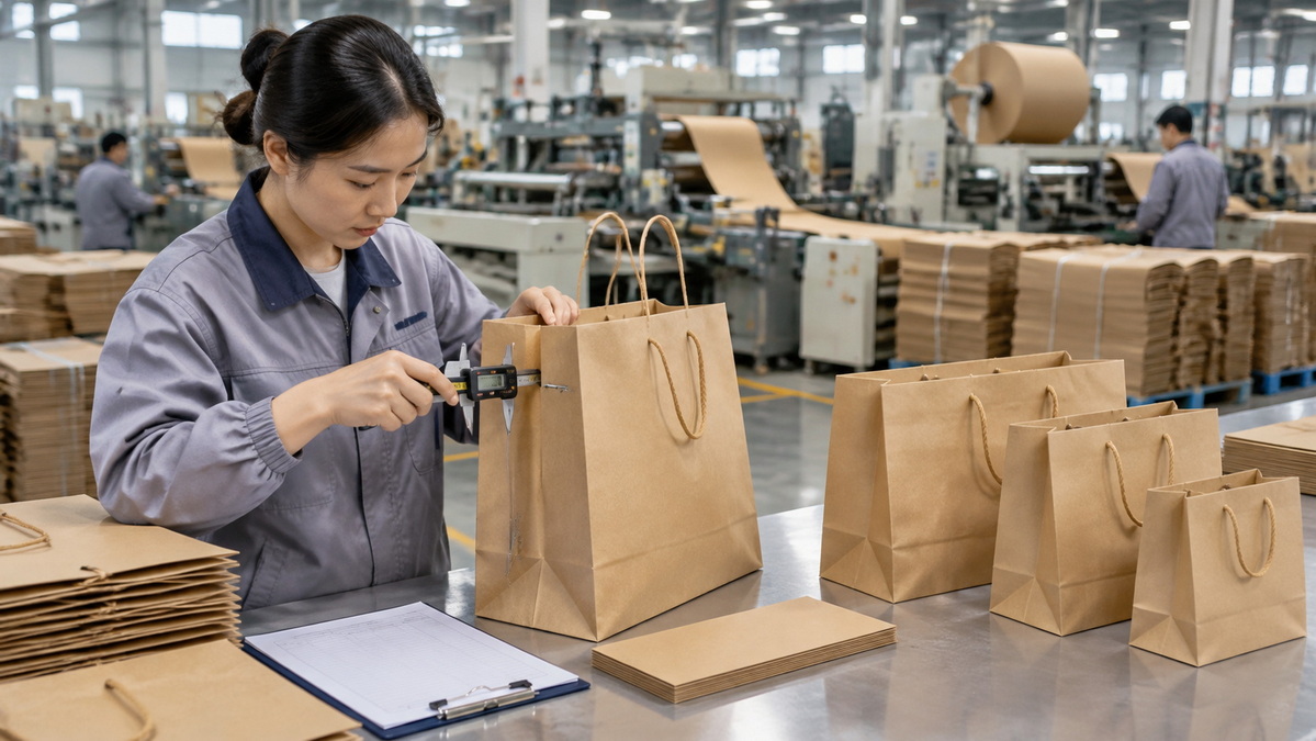 Paper Bag Manufacturing And Inspection Paper Bag Manufacturing And Inspection