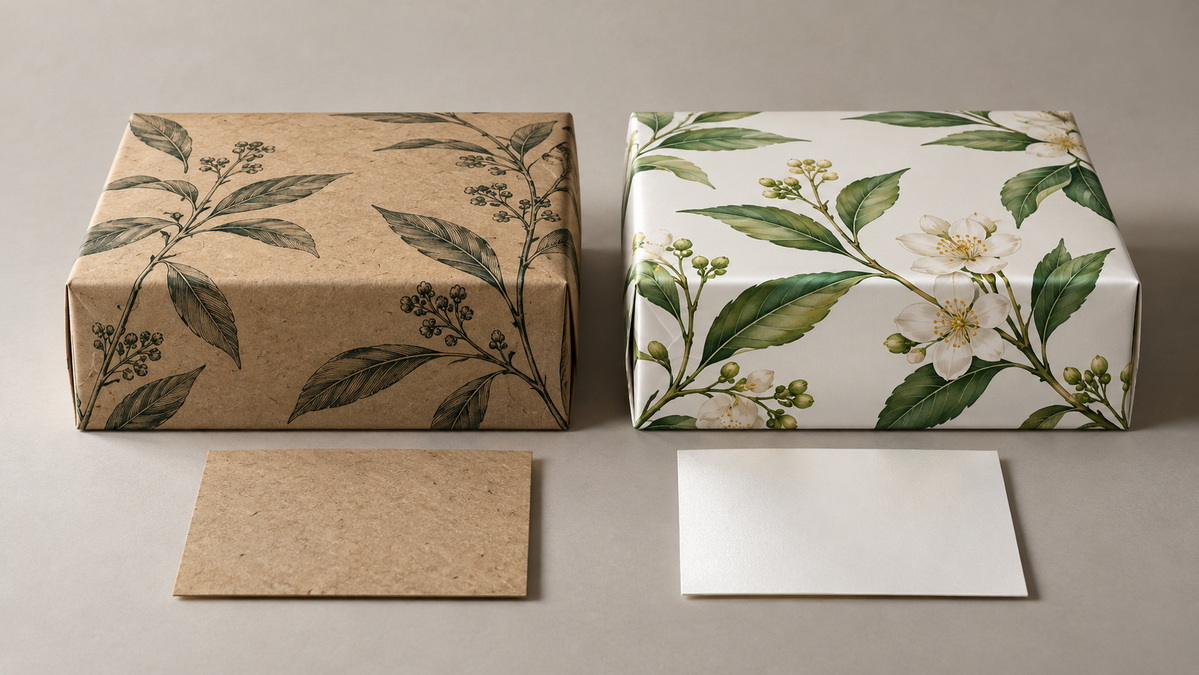 Kraft Paper And Coated Paper Packaging Comparison