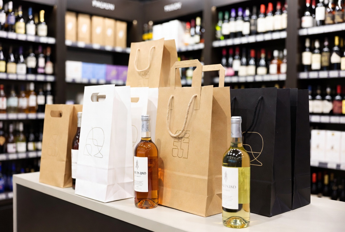 Premium Liquor Retail Paper Bags Premium Liquor Retail Paper Bags