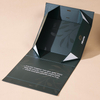 Foldable Magnetic Gift Box with Ribbon