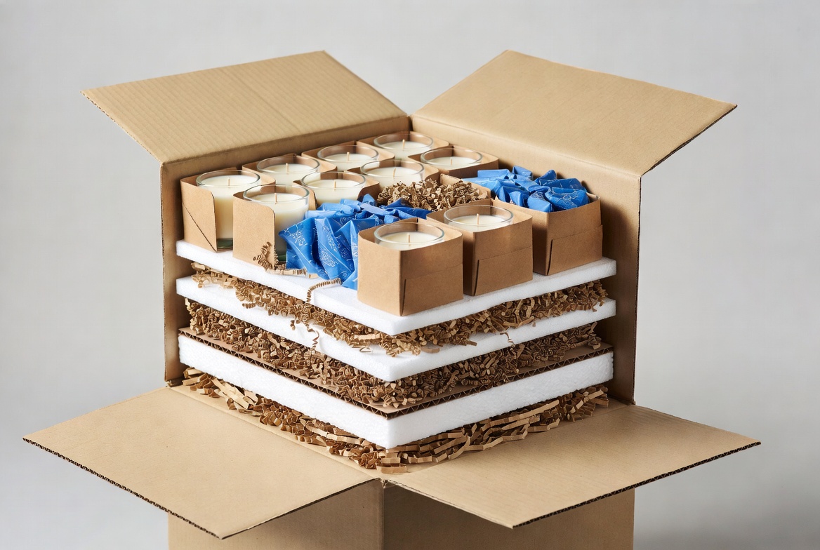 Layered Protective Packaging Structure