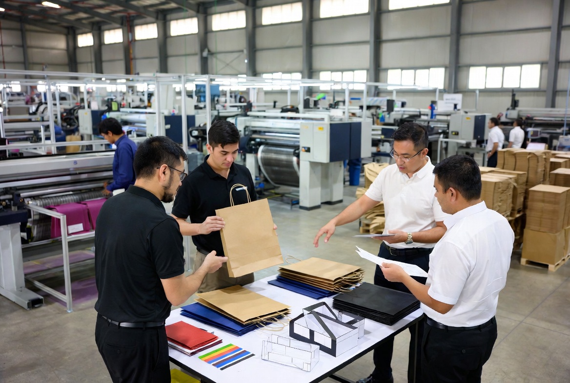 Custom Paper Bag Manufacturing Process