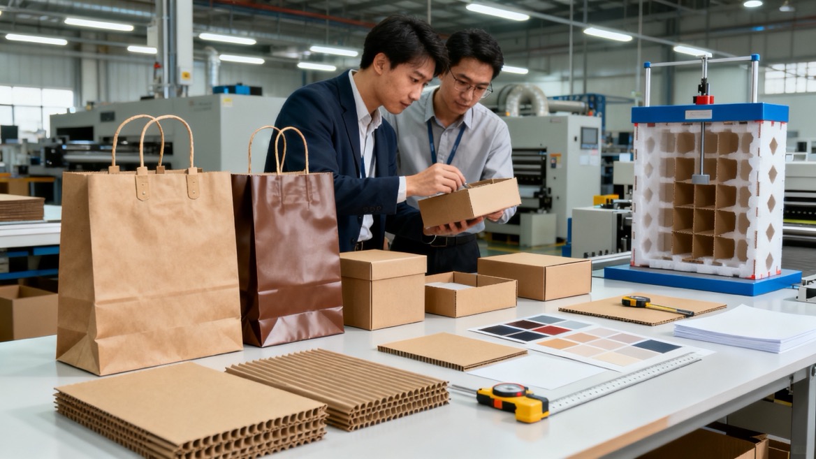 Custom Paper Packaging Production And Quality Inspection Custom Paper Packaging Production And Quality Inspection