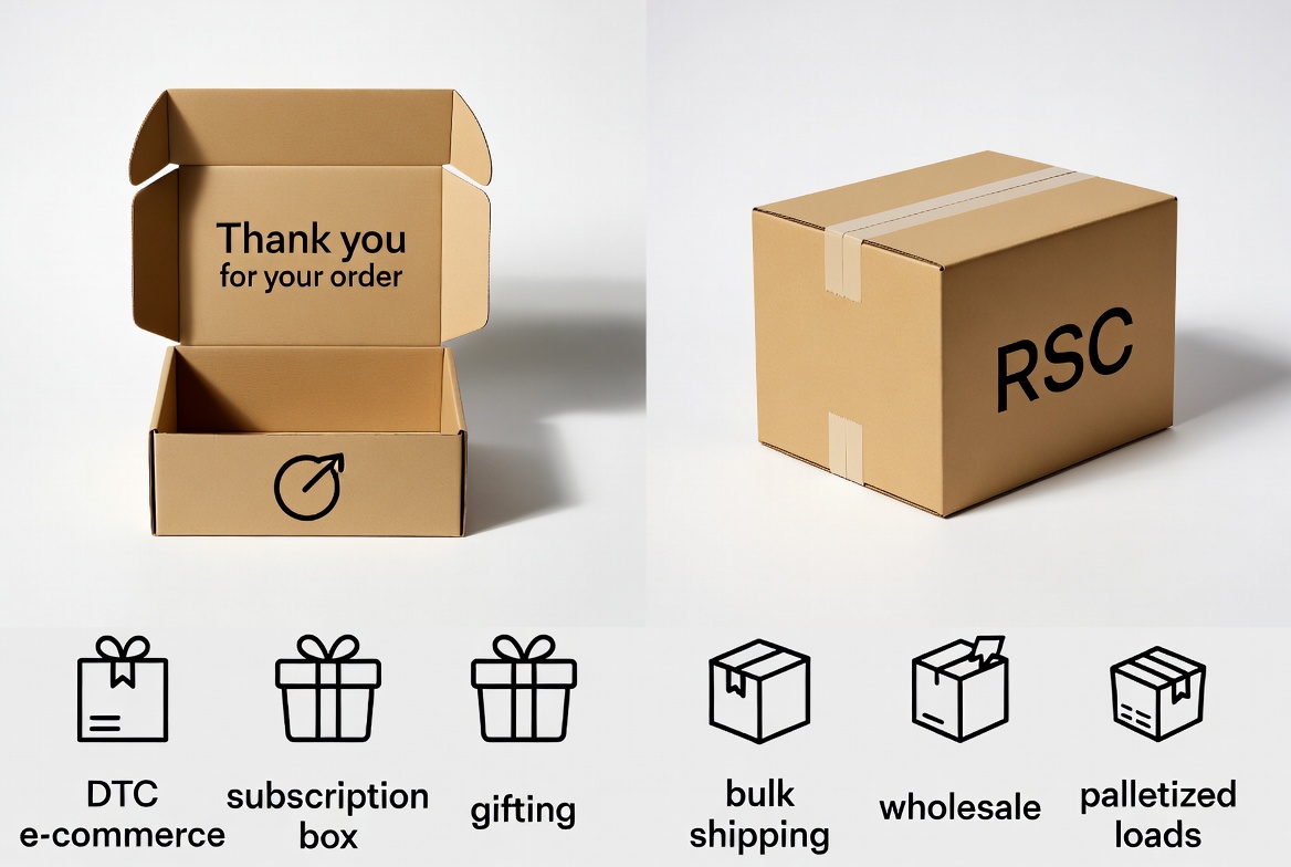 Mailer Box Versus Shipping Box Comparison