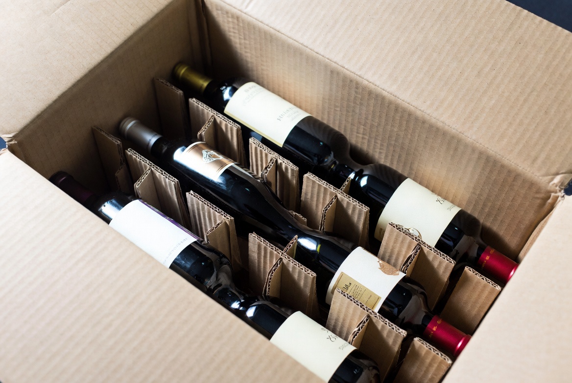 Corrugated Wine Box Dividers