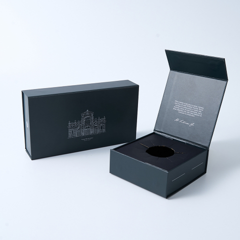 Custom Foldable Magnetic Gift Box with Insert