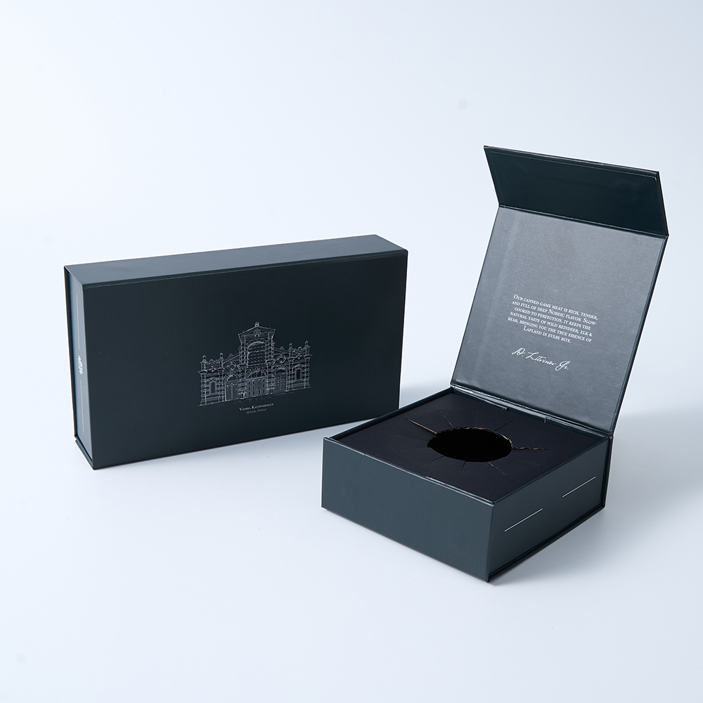 Custom Foldable Magnetic Gift Box with Insert