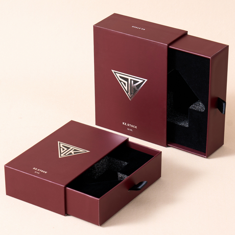Perfume Drawer Box with Ribbon
