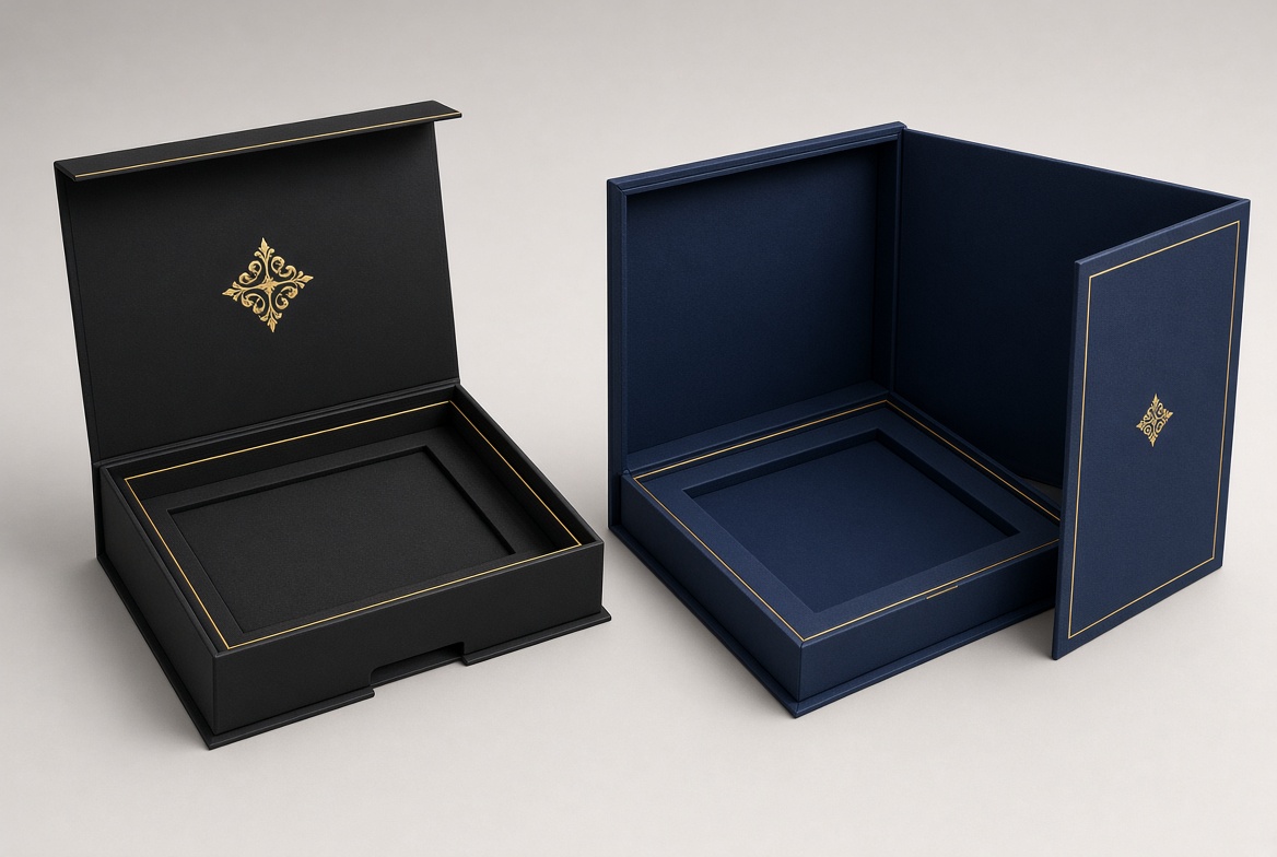 Luxury Magnetic Box And Book Style Box Comparison