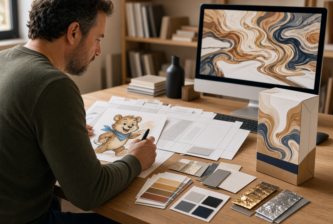 Custom Cereal Box Design Process
