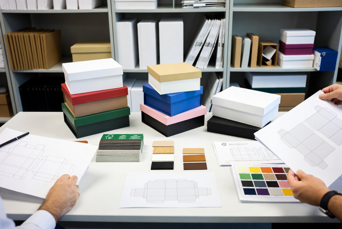 B2B Rigid Box Packaging Design Workspace B2B Rigid Box Packaging Design Workspace