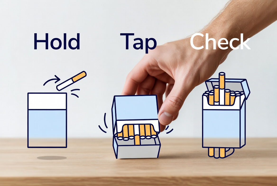 How To Pack Cigarettes Step By Step How To Pack Cigarettes Step By Step