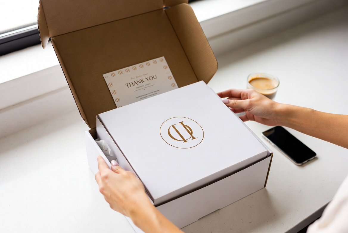 Branded Pie Unboxing Experience