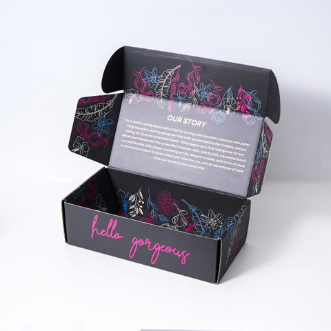 Roll End Tab Lock Box