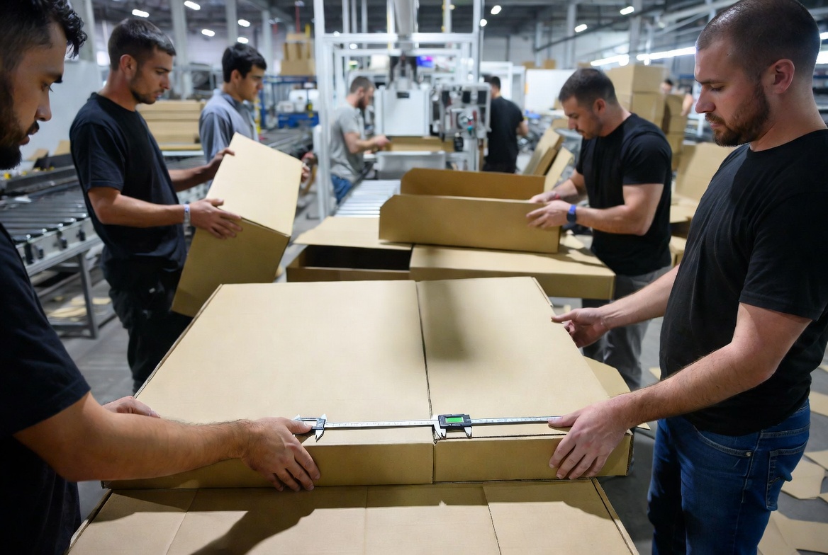 Corrugated Box Quality Inspection Corrugated Box Quality Inspection