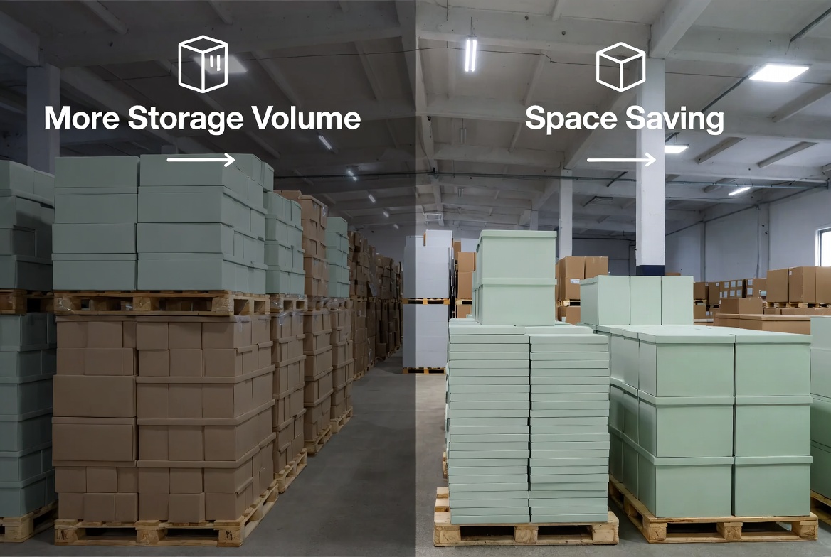 Rigid Box Supply Chain And Storage