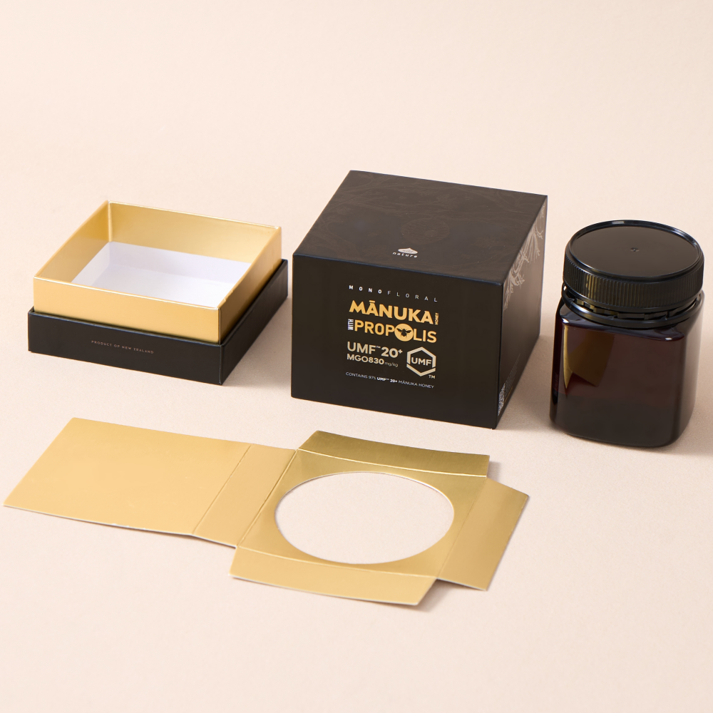 Two-Piece Lid and Base Rigid Packaging Box