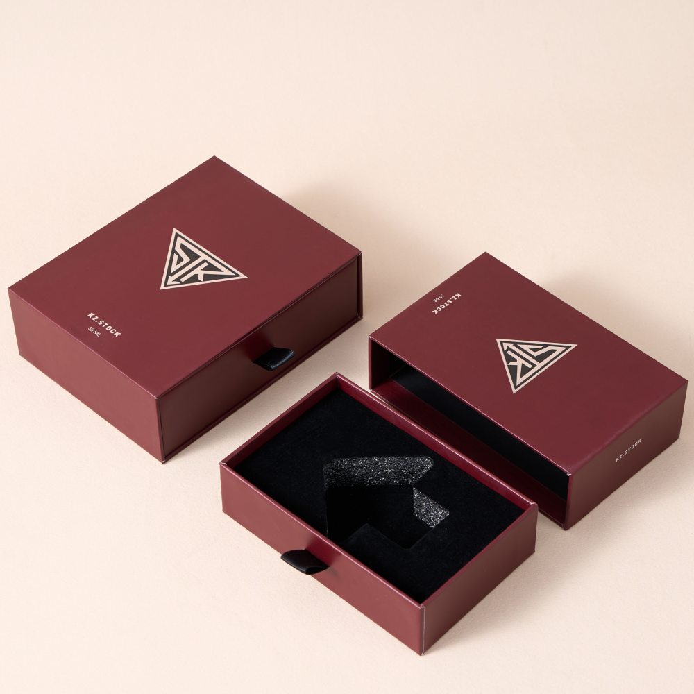 Perfume Drawer Box with Ribbon