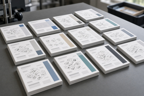 Collated Print Sets On Production Table.jpg