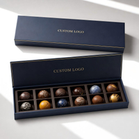 Custom Compartments for Different Chocolate Shapes