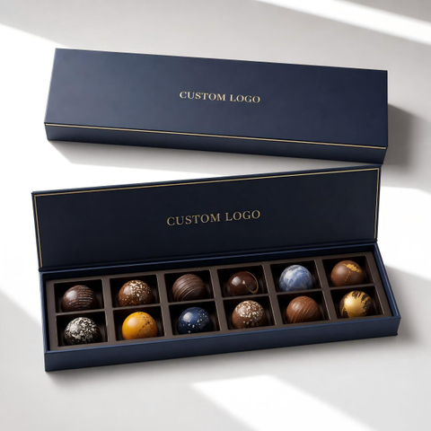 Magnetic Flip-Top Chocolate Gift Box