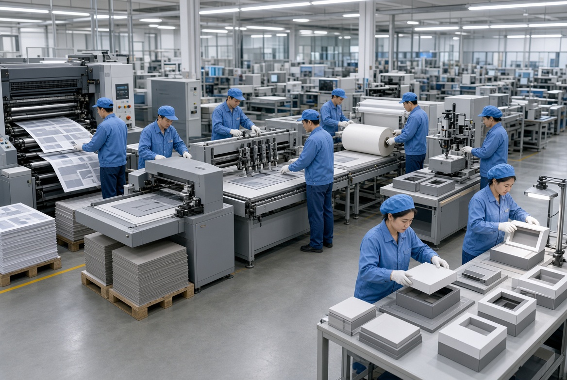 Foldable Box Manufacturing Process Foldable Box Manufacturing Process