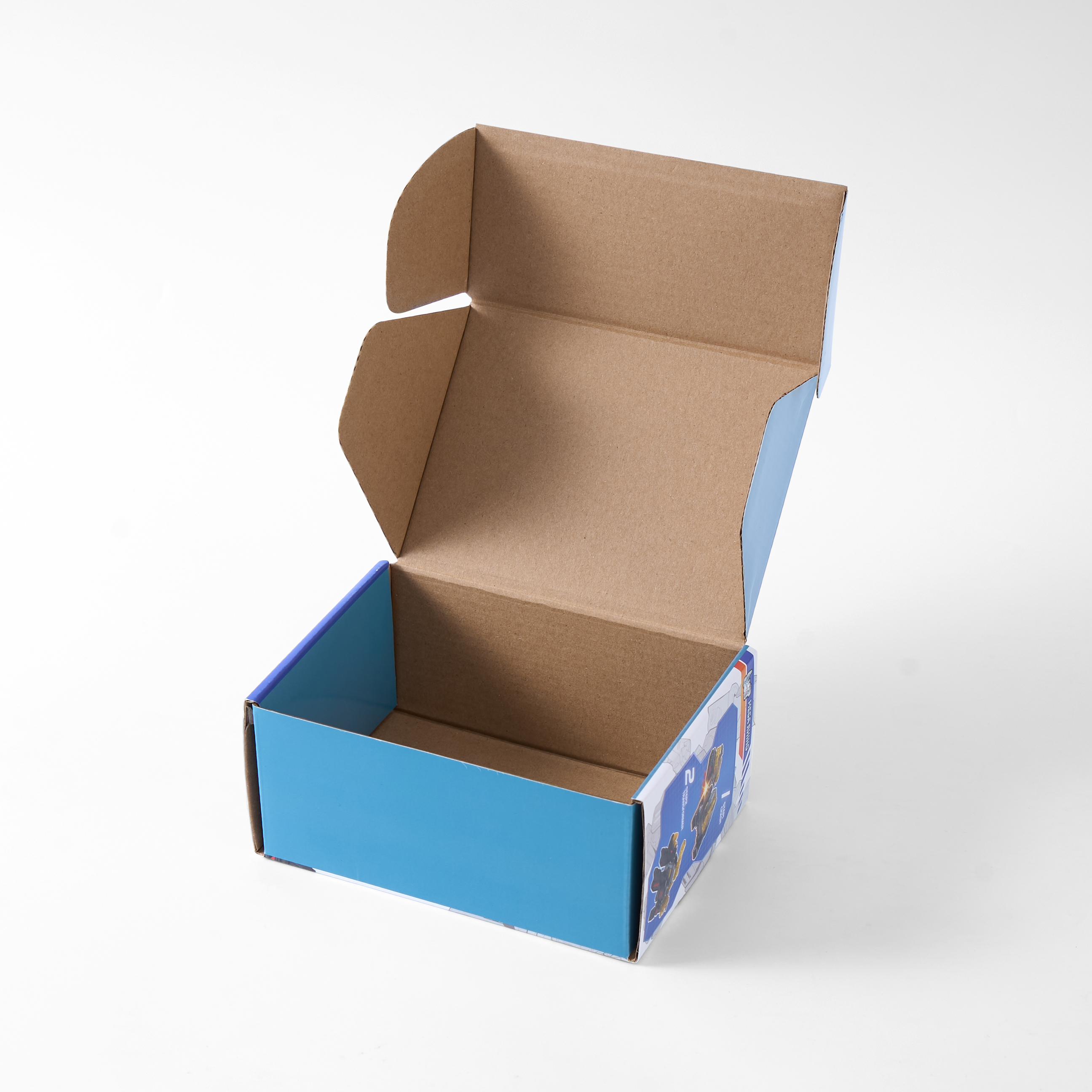 Roll End Tab Lock Box