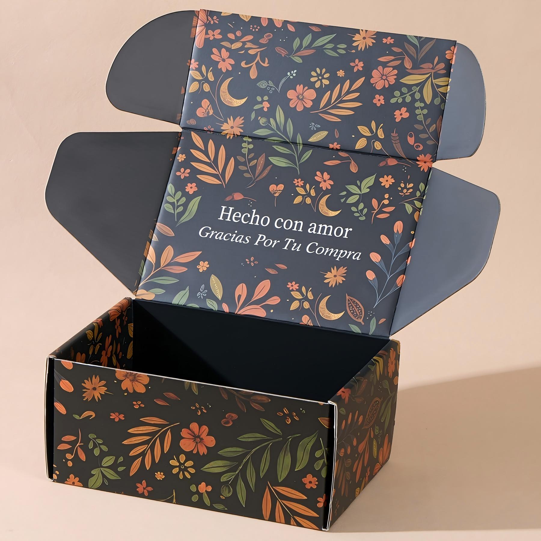 Printed Mailer Box and Paper Bag Set