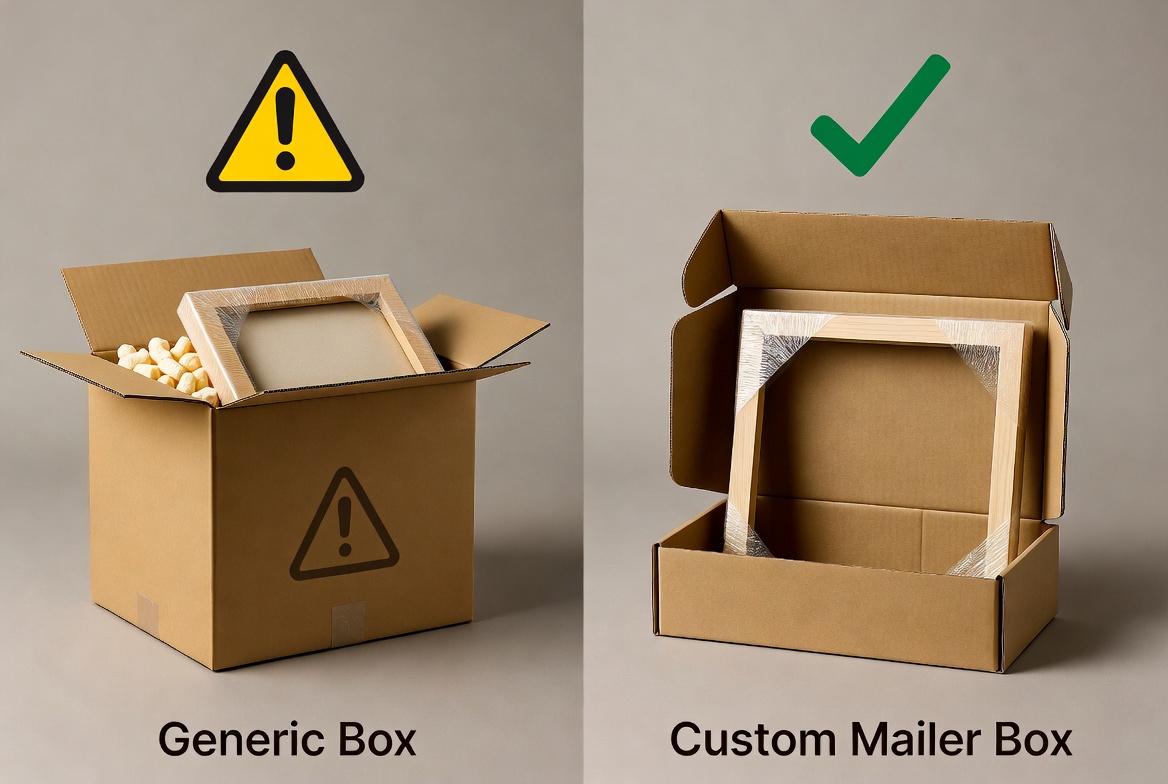 Custom Mailer Box Versus Generic Box Custom Mailer Box Versus Generic Box