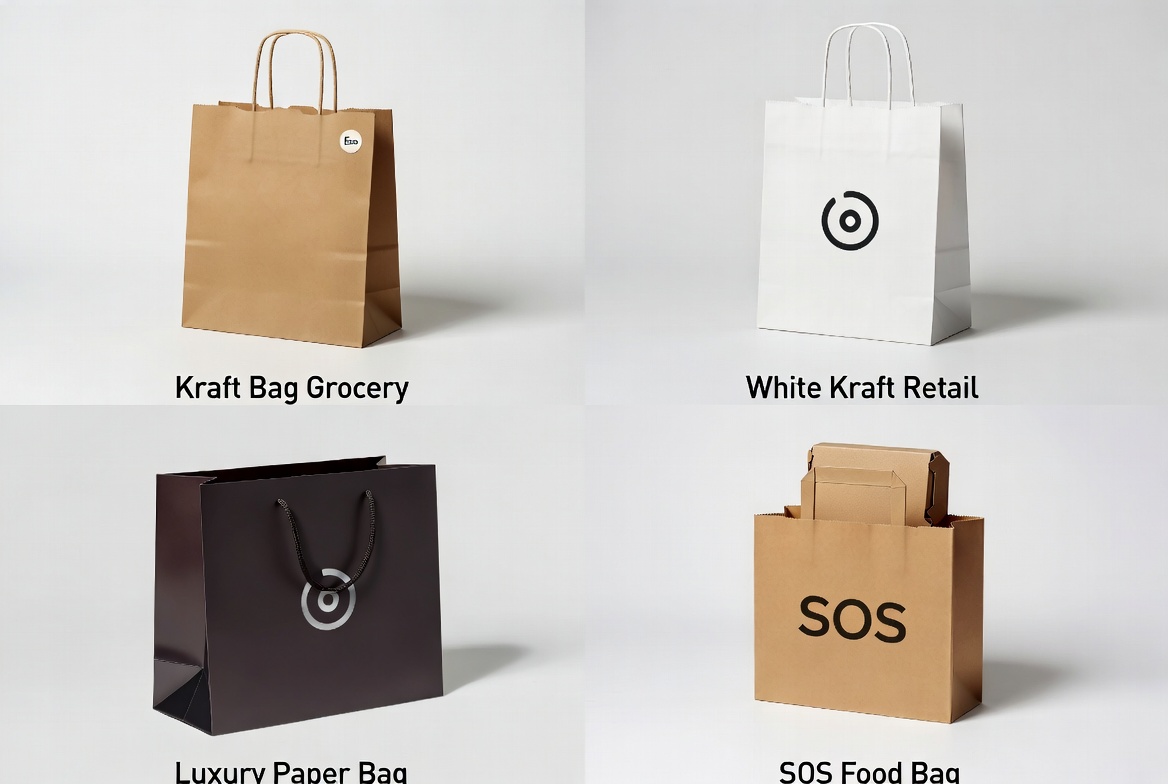 Types Of Paper Shopping Bags Overview