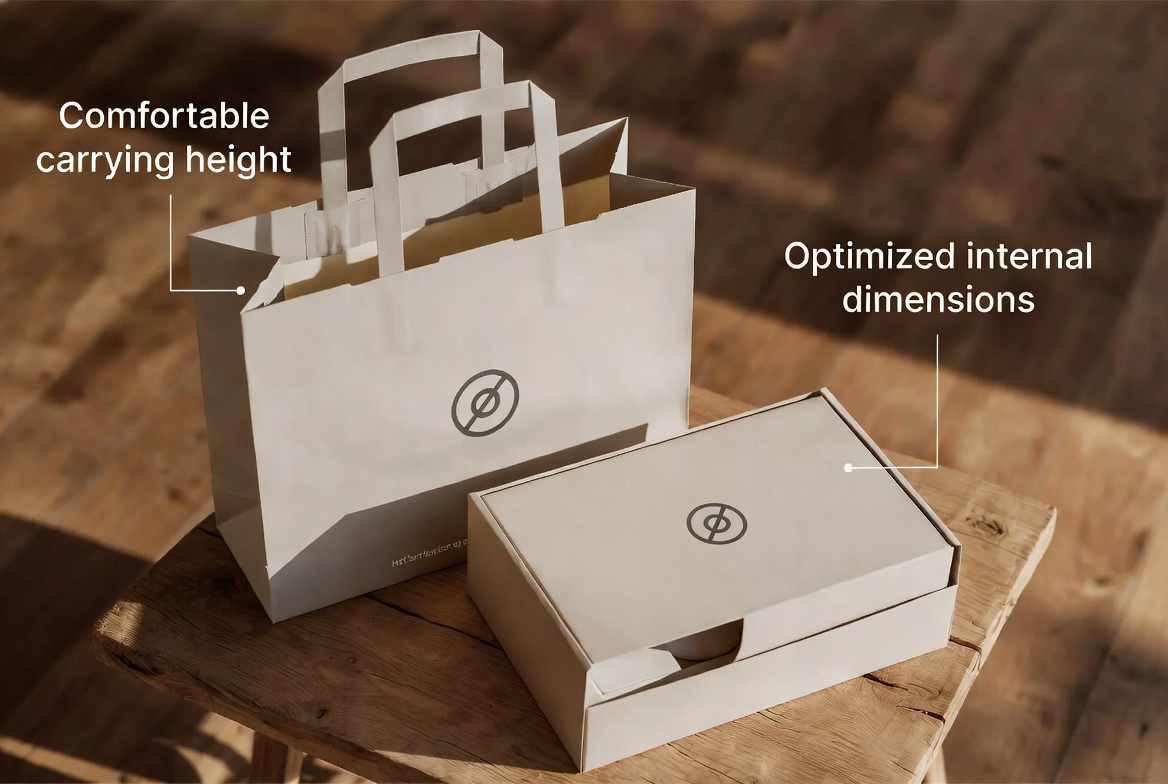 Premium Unboxing And Shopping Bag Experience