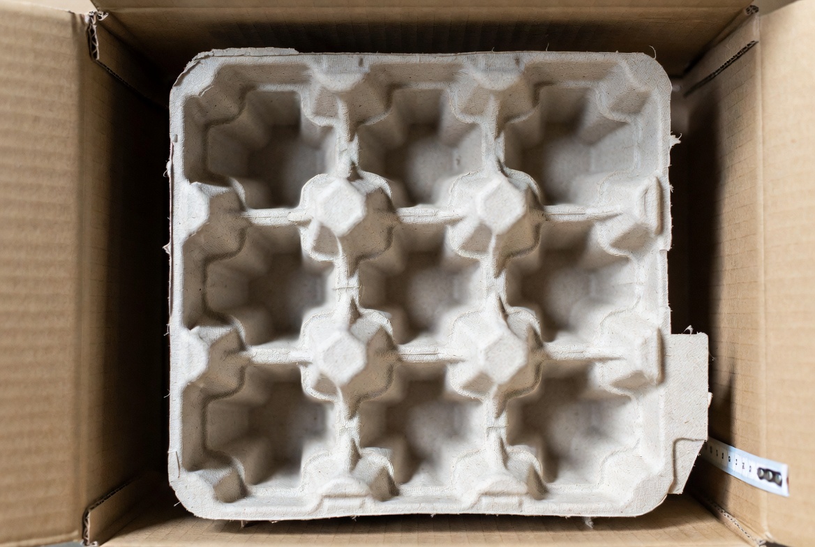Molded Pulp Wine Inserts