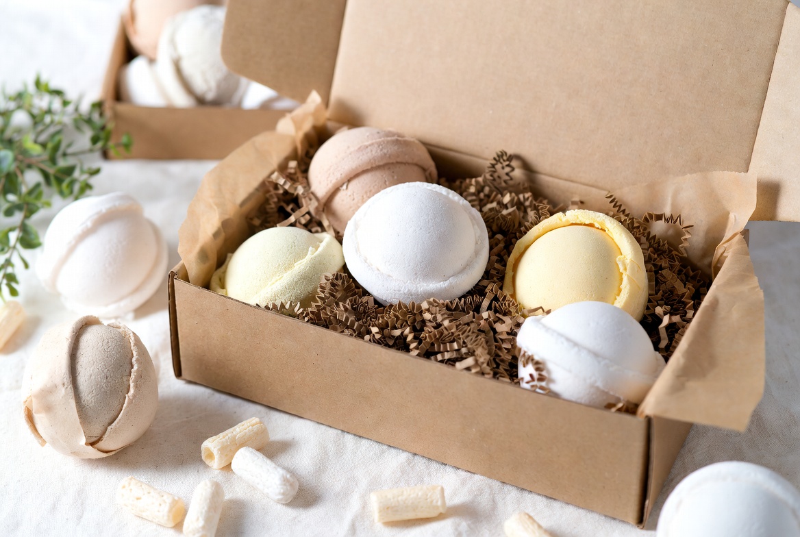 Eco Friendly Bath Bomb Shipping Box