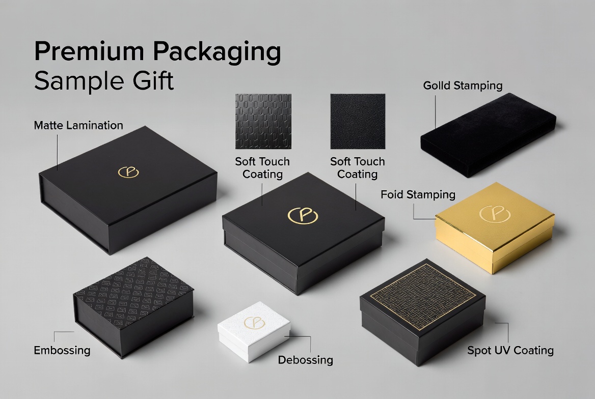 Custom Finishing Options For Rigid Packaging