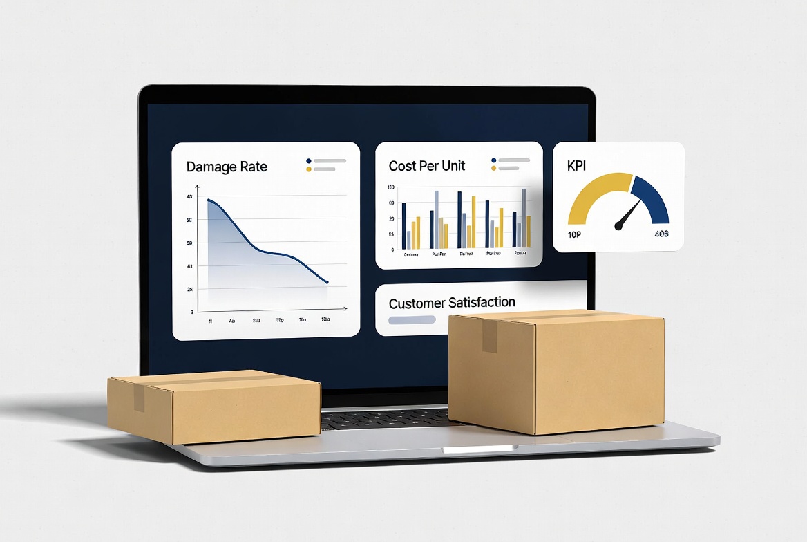 Packaging Performance Metrics Dashboard Packaging Performance Metrics Dashboard