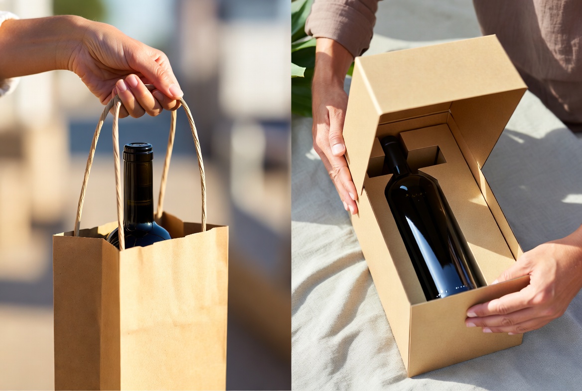 Wine Packaging Protection And Unboxing Wine Packaging Protection And Unboxing