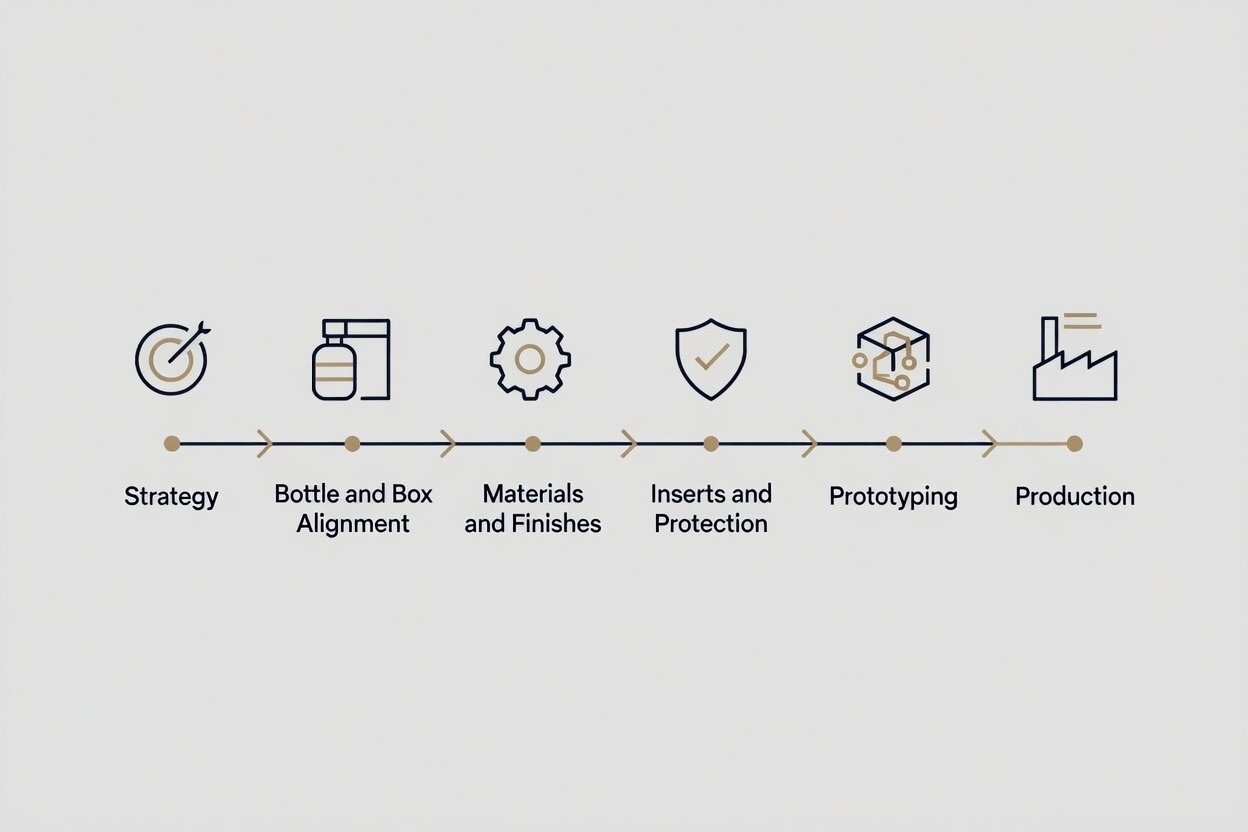 Perfume Packaging Design Workflow