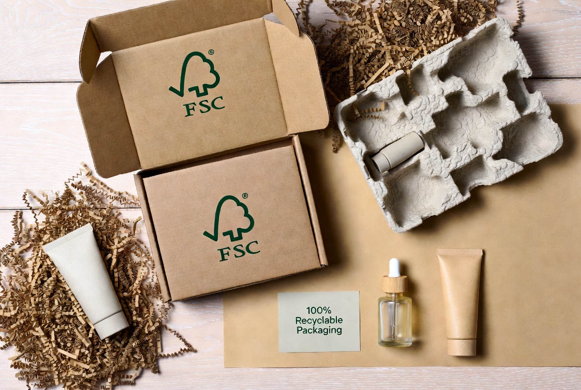 Eco Friendly Cosmetic Packaging Concept