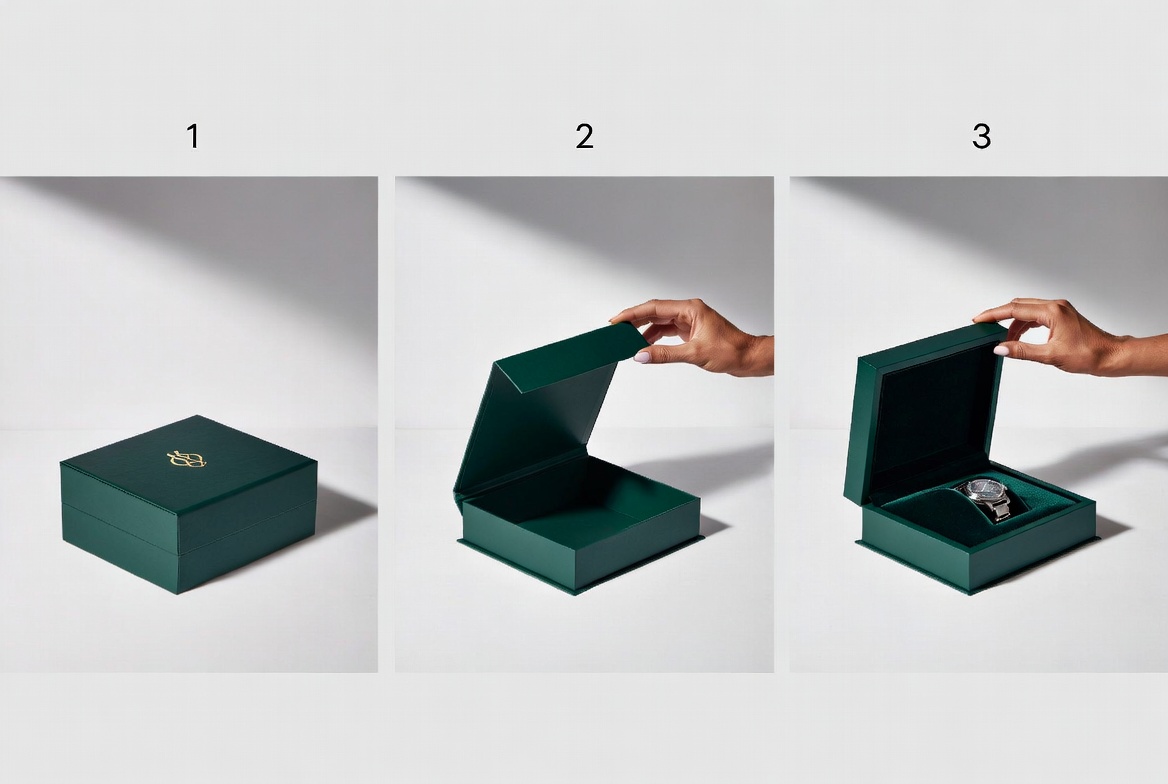 Magnetic Box Unboxing Experience