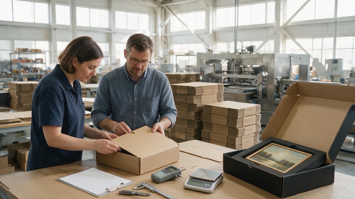 Custom Mailer Box Quality Inspection Custom Mailer Box Quality Inspection